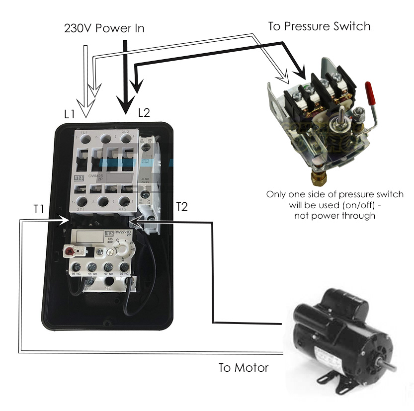 Compressor Pressure Switch Wiring Diagram